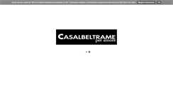 Desktop Screenshot of casalbeltrameonline.it