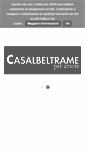 Mobile Screenshot of casalbeltrameonline.it